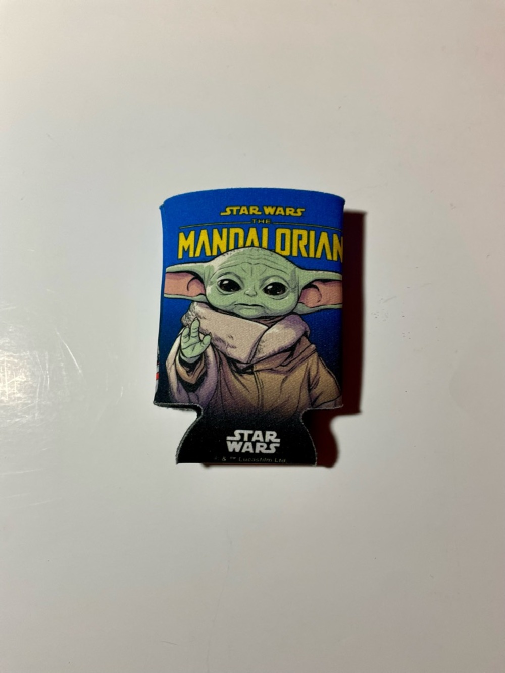 Star Wars The Mandalorian "Baby Yoda" Can Cooler - Blue Grogu NWOT Koozy Summer